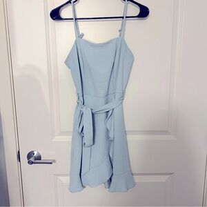 She + Sky Powder Blue Dress